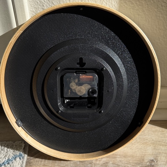 Bedazzled Sun & Moon Wall Clock | Blue & Gold Celestial Home Décor - Picture 6 of 7